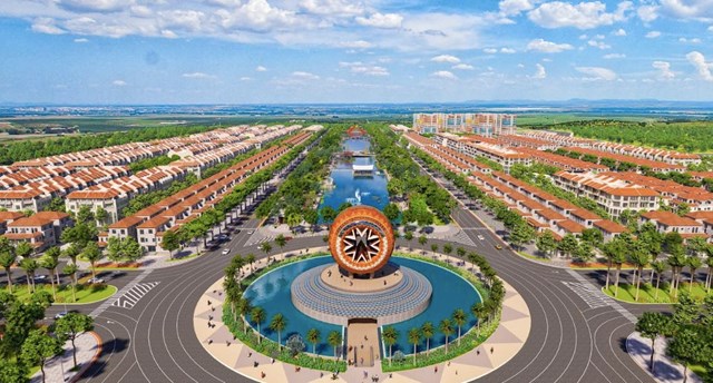 Biểu tượng trống Đọi Tam khổng lồ tại Sun Urban City.&nbsp; &nbsp;