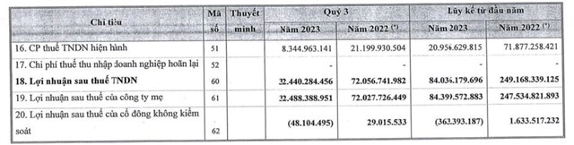 Doanh thu giảm s&#226;u, Ph&#225;t triển Nh&#224; B&#224; Rịa - Vũng T&#224;u (HDC) b&#225;o l&#227;i sau thuế 9 th&#225;ng &quot;đi l&#249;i&quot; 66% - Ảnh 2