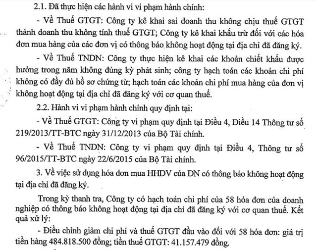 Vi phạm thuế, một đại l&#253; ủy quyền ch&#237;nh thức của Ford Việt Nam bị phạt v&#224; truy thu thuế hơn 518 triệu đồng - Ảnh 1