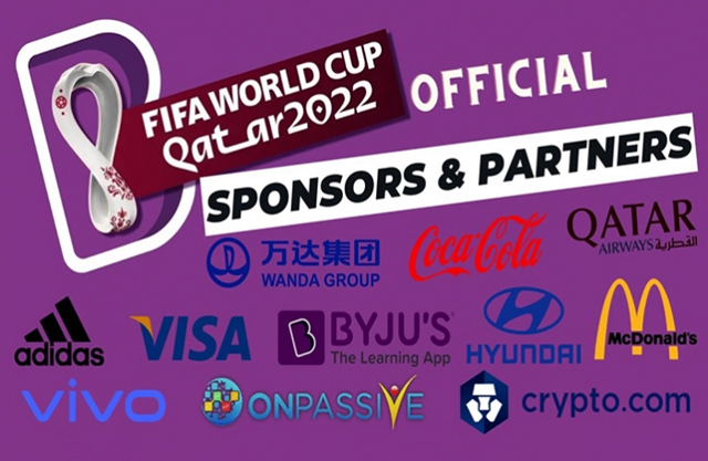 Nhiều thương hiệu tham gia t&agrave;i trợ ch&iacute;nh thức cho World cup 2022.