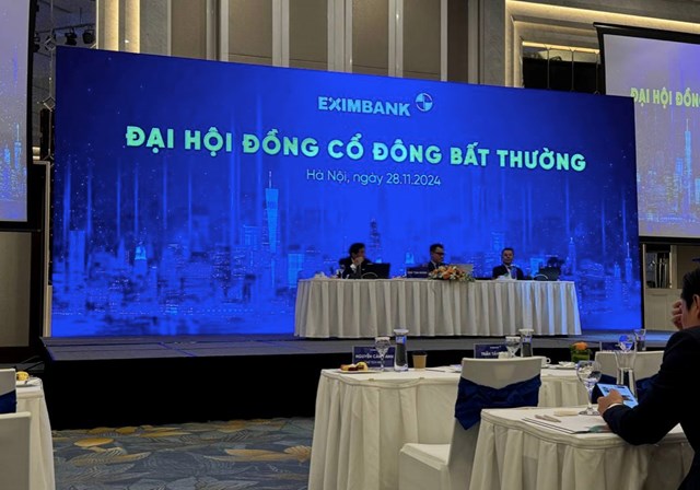 ĐHĐCĐ bất thường Eximbank (EIB): Chuyển trụ sở ra H&#224; Nội v&#236; lượng kh&#225;ch h&#224;ng kh&#244;ng tăng trong 10 năm, muốn đưa thương hiệu Eximbank phủ k&#237;n to&#224;n quốc - Ảnh 4