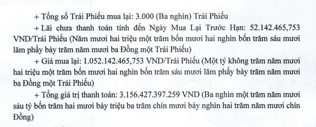 Ng&#226;n h&#224;ng LPBank (LPB) dự chi hơn 3.100 tỷ đồng để mua lại trước hạn 3.000 tr&#225;i phiếu - Ảnh 2