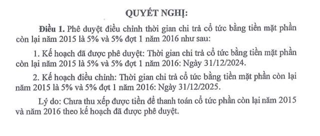 Lỗ&#160;lũy kế gần 278 tỷ đồng, C&#244;ng ty S&#244;ng Đ&#224; 6 (SD6) tiếp tục dời lịch trả cổ tức năm 2015 v&#224; 2016 sang năm thứ 2025 - Ảnh 1