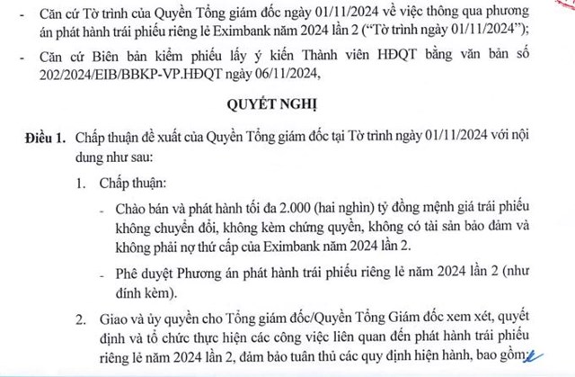 Ng&#226;n h&#224;ng Eximbank (EIB) huy động th&#224;nh c&#244;ng 180 tỷ đồng nhờ ph&#225;t h&#224;nh tr&#225;i phiếu - Ảnh 2