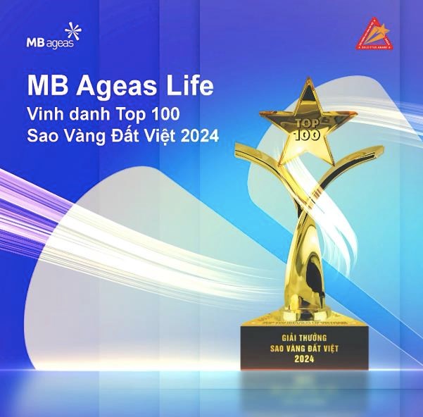 MB Ageas Life lọt Top 100 Giải thưởng Sao V&#224;ng Đất Việt 2024 - Ảnh 2