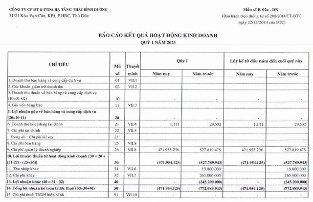 Nh&#243;m cổ đ&#244;ng C&#244;ng ty Đầu tư v&#224; Ph&#225;t triển Dự &#225;n Hạ tầng Th&#225;i B&#236;nh Dương (PPI) đề nghị họp Đại hội cổ đ&#244;ng bất thường - Ảnh 2