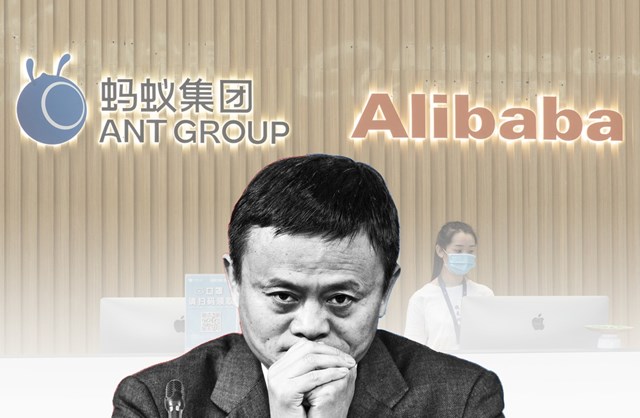 Jack Ma đang trở th&agrave;nh trung t&acirc;m hứng chịu những &aacute;p lực kiểm so&aacute;t từ ch&iacute;nh quyền Trung Quốc.