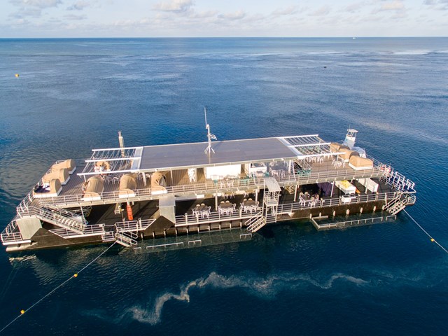 Với tổng chi phí đầu tư lên tới 10 triệu USD, khách sạn Reefsuites được xây dựng ngay trên rạn san hô Great Barrier lớn nhất thế giới. Ngay từ khi khai trương vào tháng 12/2019, Reefsuites đã thu hút rất nhiều sự quan tâm bởi đây là khách sạn dưới nước đầu tiên của Austrailia. 