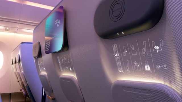 Mô hình cabin sáng tạo được áp dụng để hành khách có thể điều chỉnh, thực hiện các dịch vụ tùy theo sở thích cá nhân. Ngoài ra màn hình phân tách được thiết kế giữa các hàng ghế với chức năng thanh lọc không khí và tăng cường sự an toàn đối với hành khách. 