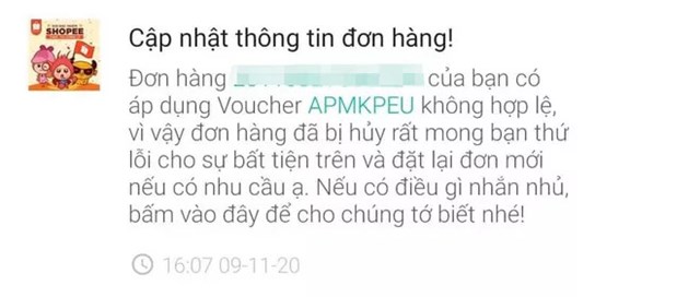  Bị huỷ đơn v&#236; d&#249;ng m&#227; giảm gi&#225;, người d&#249;ng uất ức đ&#225;nh gi&#225; Shopee 1 sao tr&#234;n chợ ứng dụng - Ảnh 2