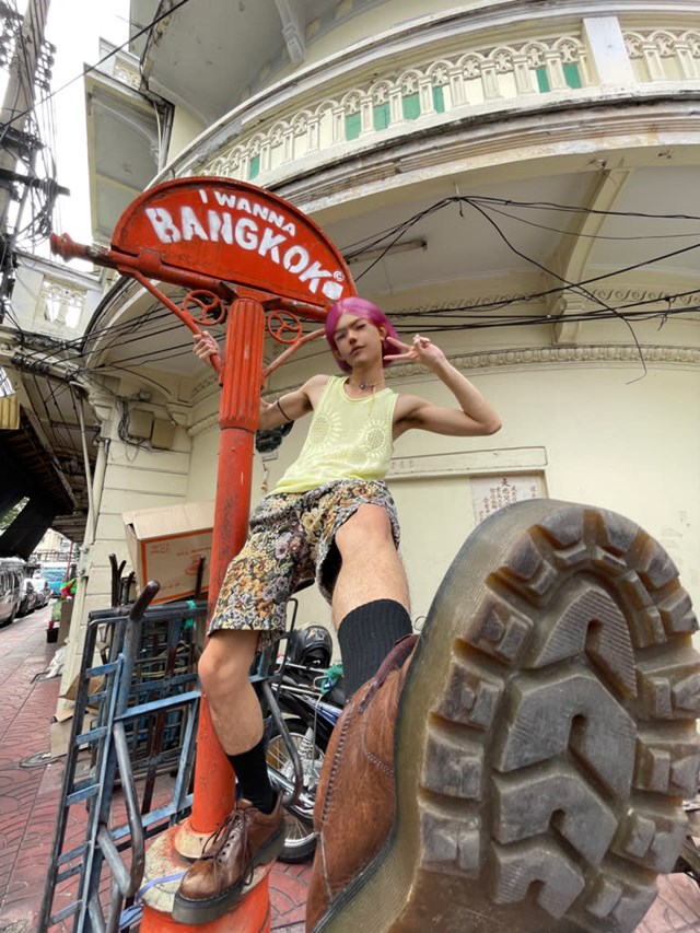 Nh&acirc;n vật ảo Bangkok Naughty Boo trong bộ h&igrave;nh quảng c&aacute;o du lịch. Ảnh:&nbsp;&nbsp;BDA World Service.&nbsp;