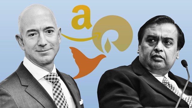 Amazon lo ngại tập đo&agrave;n Reliance của tỷ ph&uacute;&nbsp;Ambani sẽ độc quyền thị trường ti&ecirc;u d&ugrave;ng Ấn Độ nếu tiếp quản th&agrave;nh c&ocirc;ng Future Retail v&agrave; Future Lifestyle Fashions. Ảnh: Financial Times.