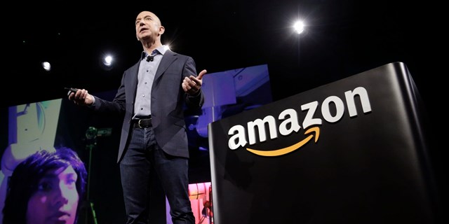 Người sáng lập Amazon - ông Jeff Bezos. 