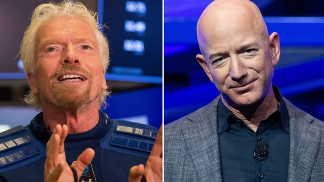 Richard Branson và Jeff Bezos: Hai tỷ phú dẫn đầu cuộc đua vào vũ trụ có những điểm chung nào?