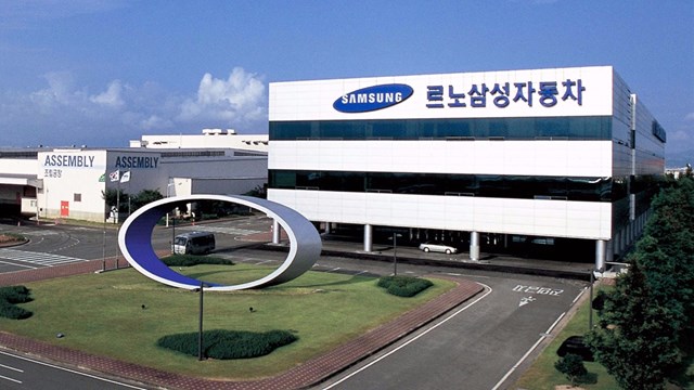 Trụ sở ch&iacute;nh của Renault Samsung Motors ở Busan. Ảnh: Korea Times.