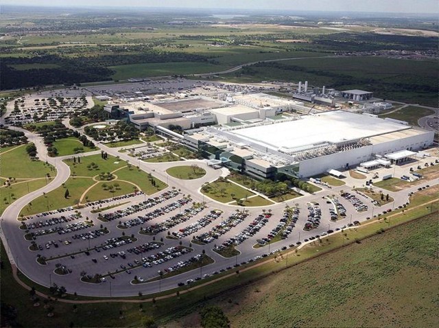 Nh&agrave; m&aacute;y đ&uacute;c chip đang x&acirc;y dựng của Samsung ở Texas trị gi&aacute; 17 tỷ USD. Ảnh: Dallas Morning News.&nbsp;