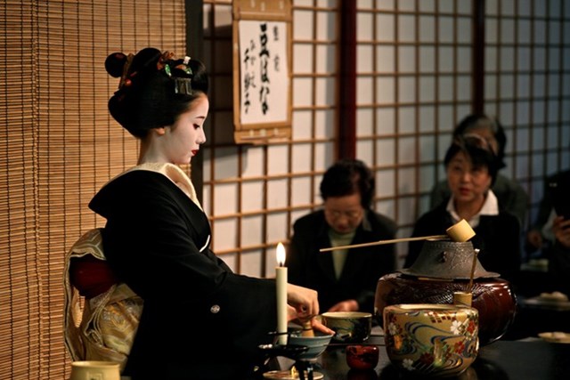 Tr&agrave; đạo được coi l&agrave; một trong những tinh hoa nghệ thuật truyền thống Nhật Bản. Nguồn: Internet