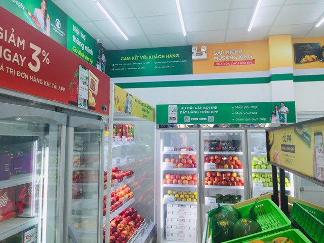 Hệ thống cửa hàng hoa quả F99 tại Hà Nội.