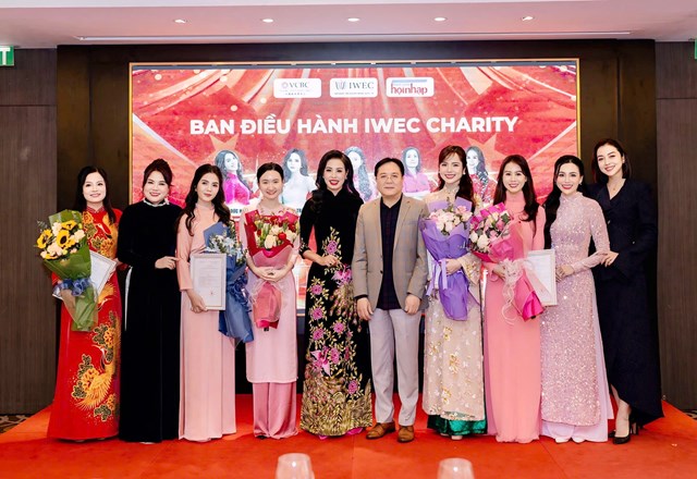 Ra mắt IWEC Charity với vai tr&ograve; l&agrave; một tổ chức thiện nguyện bằng gi&aacute;o dục.