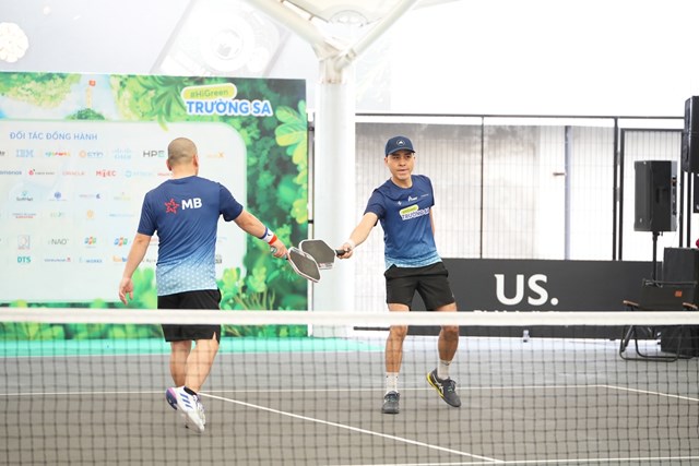 Giải Pickleball HiGreen g&#226;y quỹ “V&#236; Trường Sa xanh” thu h&#250;t giới c&#244;ng nghệ - Ảnh 6