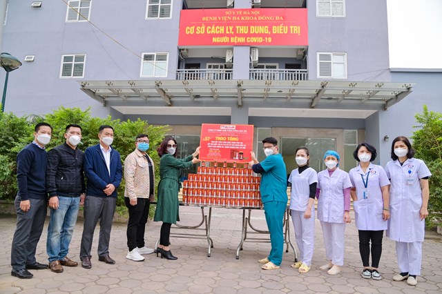 Công ty Bảo Trí trao tặng Viên Thảo Mộc Thiên Việt An tại Cơ sở thu dung Đền Lừ, Bệnh viện Đống Đa, Hà Nội