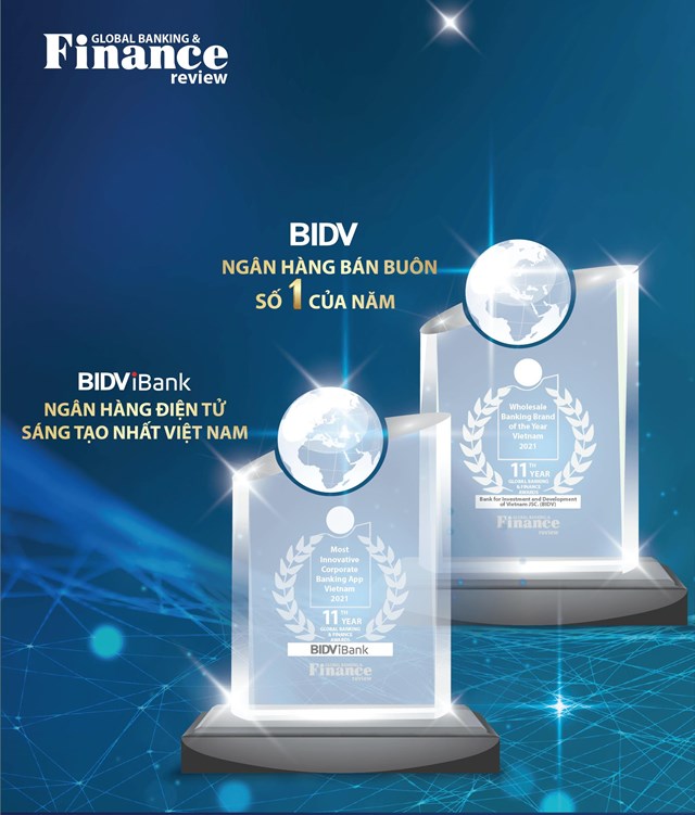 BIDV nhận 02 giải thưởng quốc tế trong hoạt động Ng&#226;n h&#224;ng b&#225;n bu&#244;n  - Ảnh 1