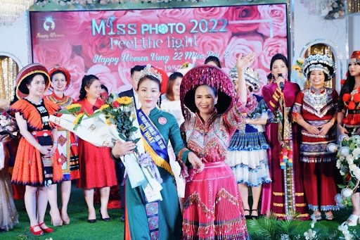 Miss Photo Happy Women Cao Bằng đ&atilde; được trao cho th&iacute; sinh N&ocirc;ng Thị Hồng (SBD 1112)&nbsp;