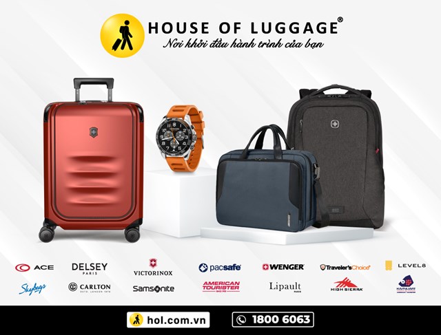 House Of Luggage - người bạn đ&#225;ng tin cậy trong mọi h&#224;nh tr&#236;nh - Ảnh 1