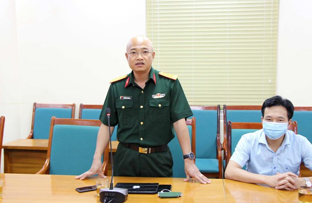 Thượng tá Trần Quang Hưng - Tổng Giám đốc Công ty Cổ phần Xi măng Cẩm Phả