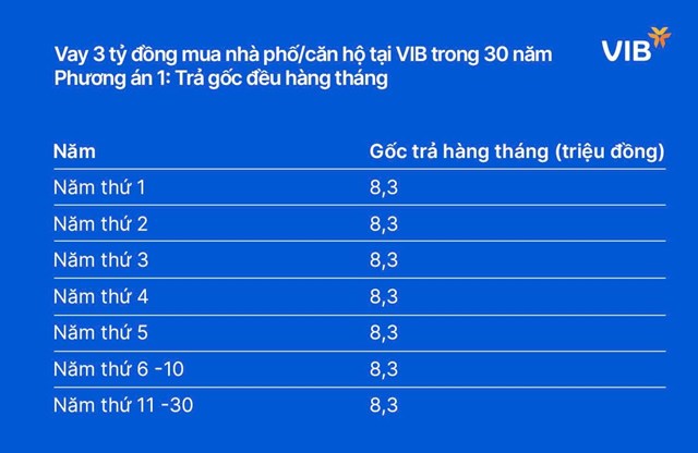 VIB đưa ra giải ph&#225;p vay mua nh&#224; phố, mua căn hộ linh hoạt bậc nhất thị trường - Ảnh 2