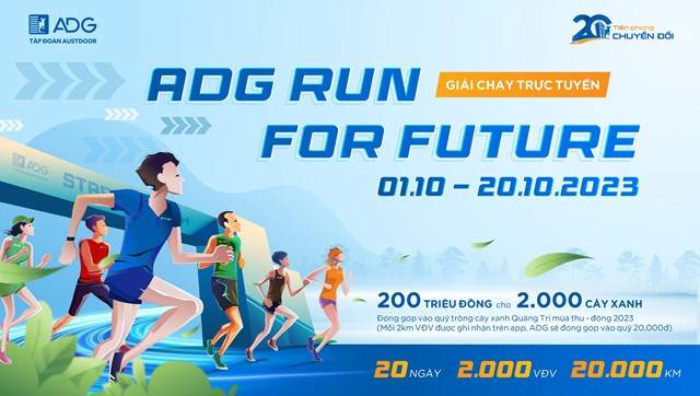 Giải chạy ADG Run for Future v&igrave; cộng đồng