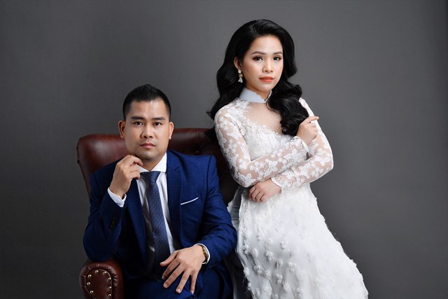 Doanh nhân Nguyễn Văn Nhiên và vợ - Nữ doanh nhân Trần Thị An (An Nhiên)