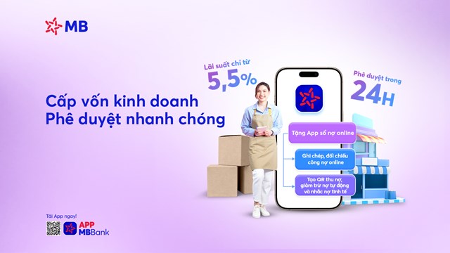 MB trợ lực kh&#225;ch h&#224;ng, tăng tốc kinh doanh cuối năm với g&#243;i vay chỉ từ 5,5%/năm - Ảnh 1