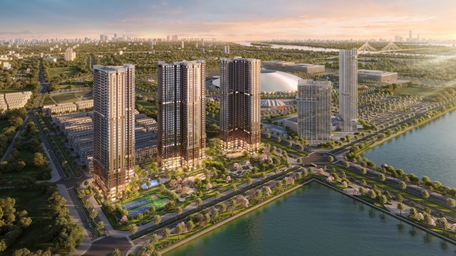 Ph&acirc;n khu The Cosmopolitan dự kiến ra mắt đầu năm 2025 sẽ đ&oacute;n s&oacute;ng thị trường khi cầu Tứ Li&ecirc;n chuẩn bị khởi c&ocirc;ng &nbsp;