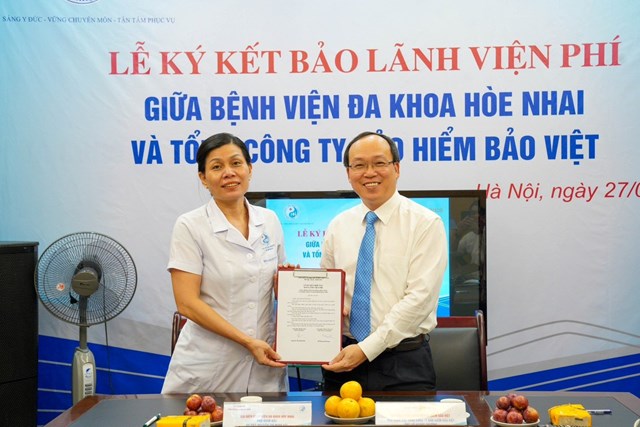 Bảo hiểm Bảo Việt mở rộng hệ thống bệnh viện hợp t&#225;c, k&#253; kết hợp t&#225;c với Bệnh viện H&#242;e Nhai v&#224; Bệnh viện E - Ảnh 1