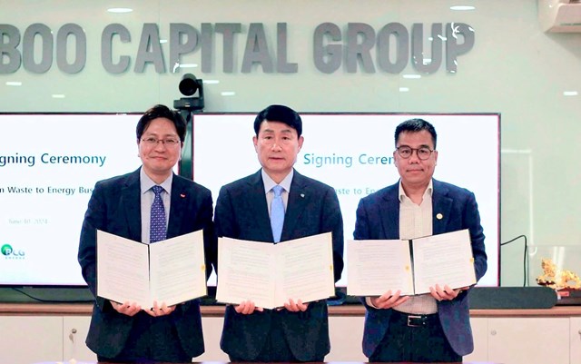 BCG Energy - c&ocirc;ng ty trụ cột mảng năng lượng của Tập đo&agrave;n Bamboo Capital k&yacute; kết hợp t&aacute;c với SK Ecoplant (thuộc Tập đo&agrave;n SK, chaebol lớn thứ 2 của H&agrave;n Quốc) v&agrave; SLC (Sudokwon Landfill Site Management Corp) để ph&aacute;t triển dự &aacute;n điện r&aacute;c v&agrave; c&aacute;c giải ph&aacute;p xử l&yacute; r&aacute;c thải &nbsp;