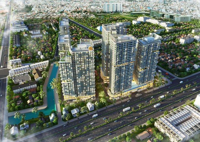 Avatar Thu Duc c&oacute; quy m&ocirc; gần 3,3 ha, gồm 6 t&ograve;a th&aacute;p cao 28 - 33 tầng,&nbsp;cung cấp ra thị trường gần 2.400 căn hộ
