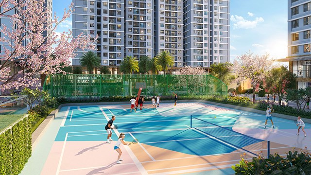 Hanoi Melody Residences tạo ra nhiều kh&ocirc;ng gian gi&uacute;p gắn kết cộng đồng