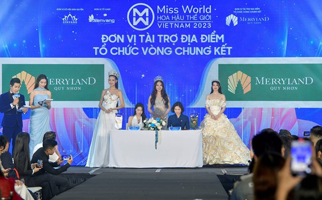 Miss World Vietnam tiếp tục chọn Merryland Quy Nhơn l&#224; địa điểm tổ chức Miss World Vietnam 2023 - Ảnh 1