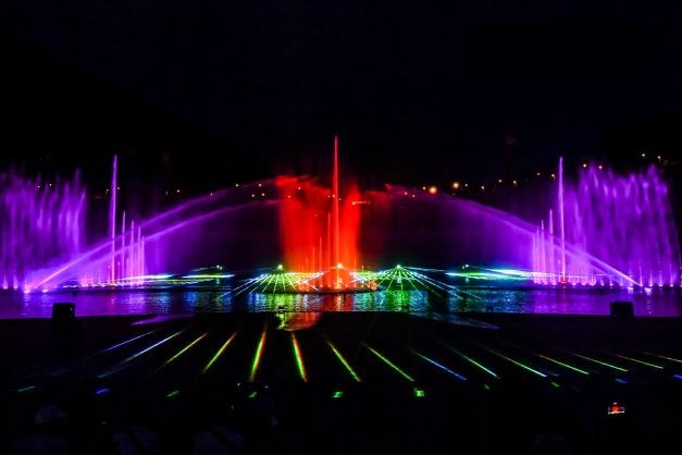 Quảng trường nhạc nước tại MerryLand Quy Nhơn sẽ l&agrave; một trong những địa điểm diễn ra c&aacute;c phần thi của Miss World Vietnam 2022 &nbsp;