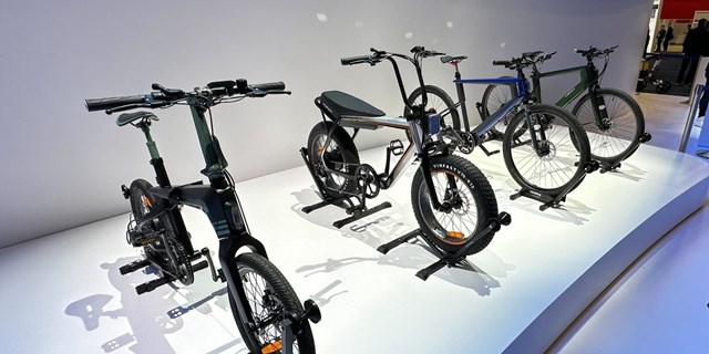 Những mẫu xe đạp điện độc đ&aacute;o của VinFast từng trưng b&agrave;y tại CES 2023.