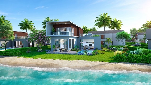 Những căn villa biển tại The Tropicana c&oacute; tầm nh&igrave;n trực diện biển đắt gi&aacute;
