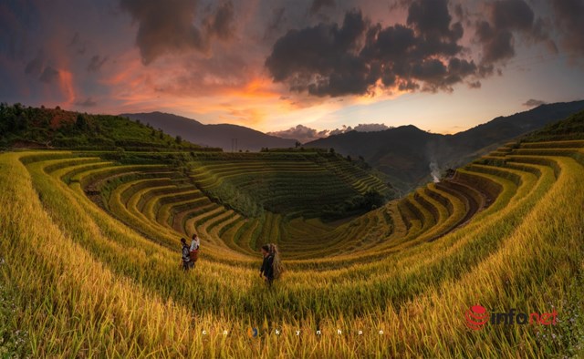 &Aacute;nh chiều ở Khao Mang