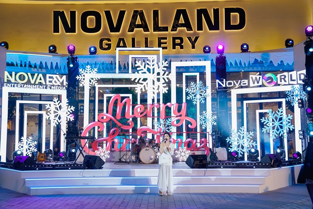 Novaland Gallery b&#249;ng nổ với chuỗi sự kiện mừng Gi&#225;ng sinh quy tụ d&#224;n sao h&#224;ng đầu - Ảnh 1